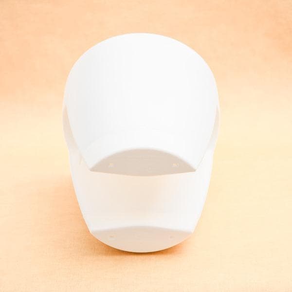 11 inch (28 cm) Balcony Railing Round Plastic Planter (White) - Image 4
