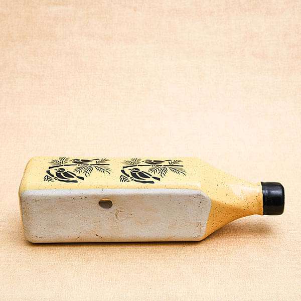12.2 inch (31 cm) Bottle Shape Ceramic Pot (Yellow) - Image 3