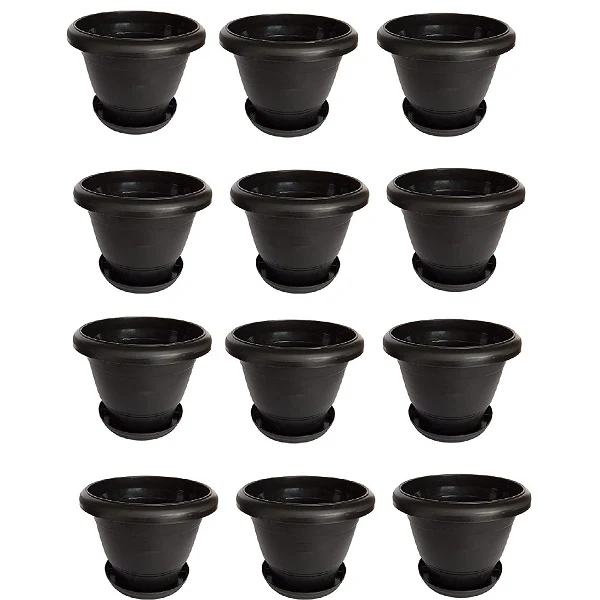 12 inch (30 cm) Round Garden Pot - Image 12