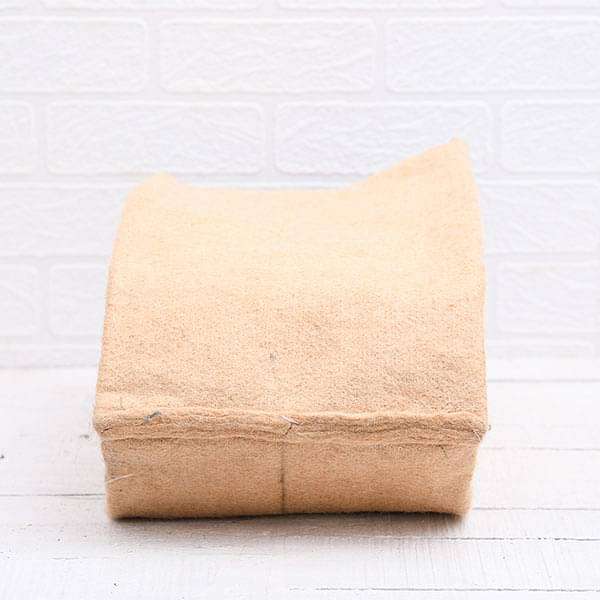 12 inch (30 cm) Eco Friendly Jute Grow Bag (Brown) (set of 2) - Image 3