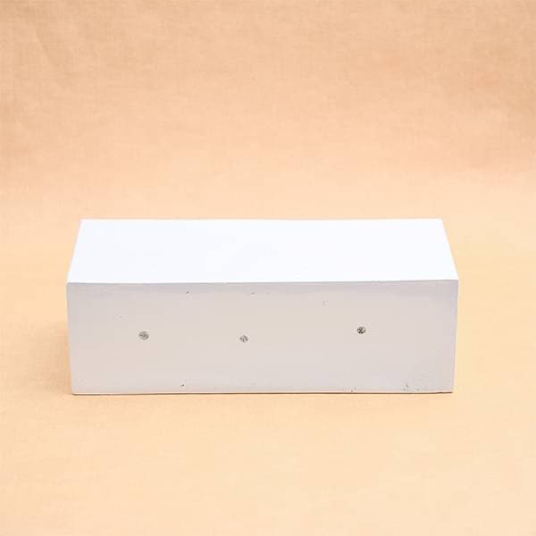 15 inch (38 cm) SML-010 Wall Mounted Rectangle Fiberglass Planter (White) - Image 4