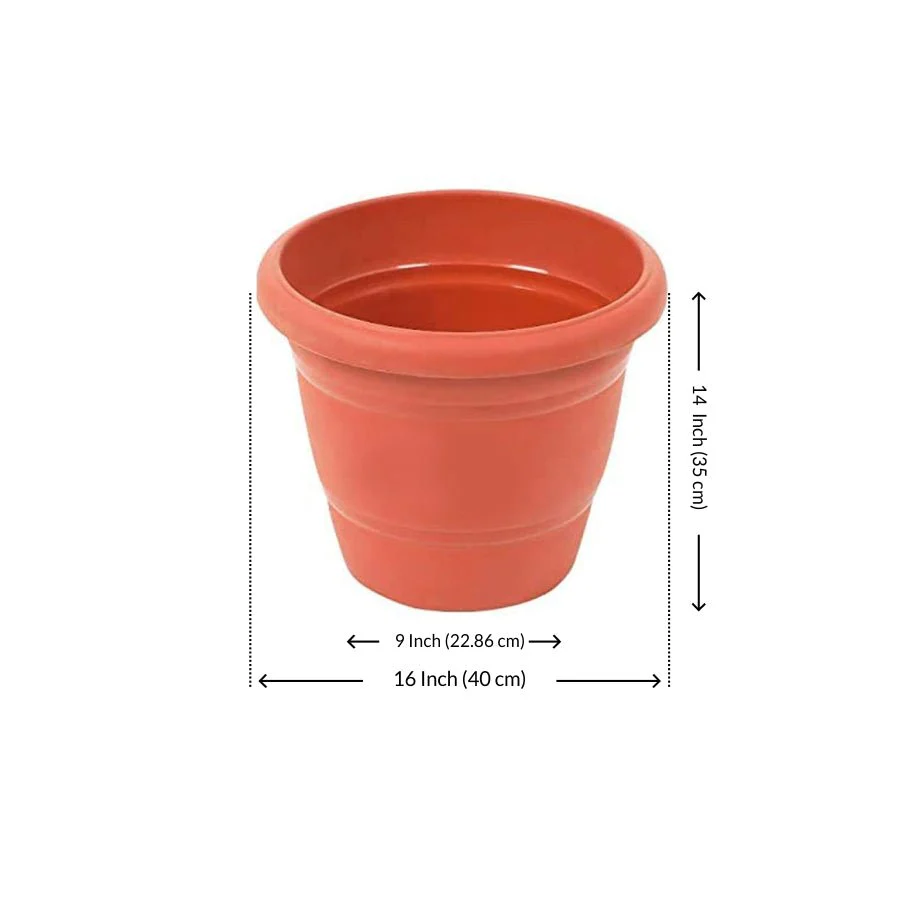 16 inch (40 cm) Round Garden Pot - Image 2