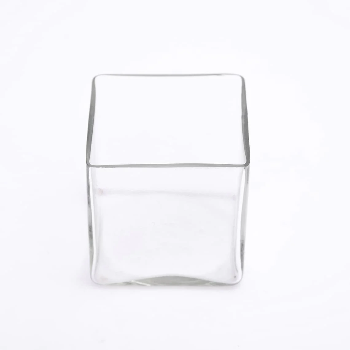 3 Inch (8 cm) Square Glass Vase - Image 3