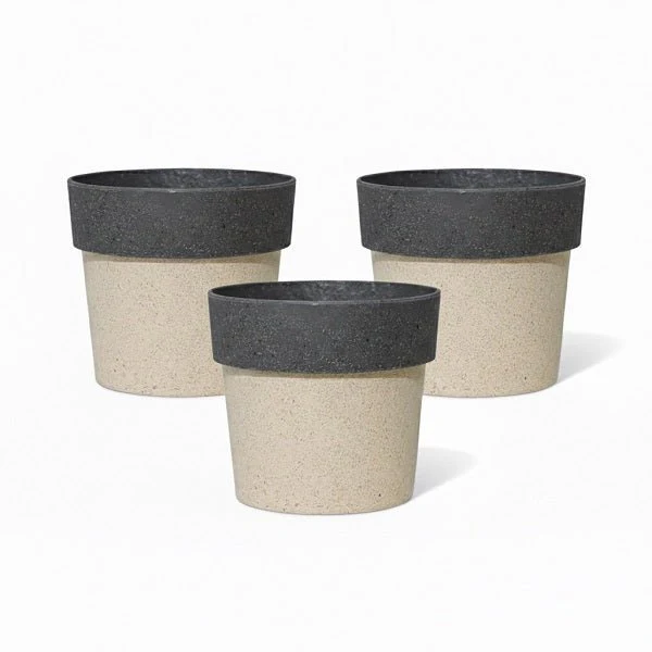4.10 inch (10.5 cm) Arty Round Eco Pot - Image 2
