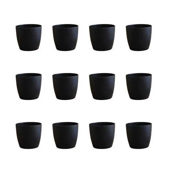 4.5 inch (11 cm) Ronda No. 1110 Round Plastic Planter - Image 21