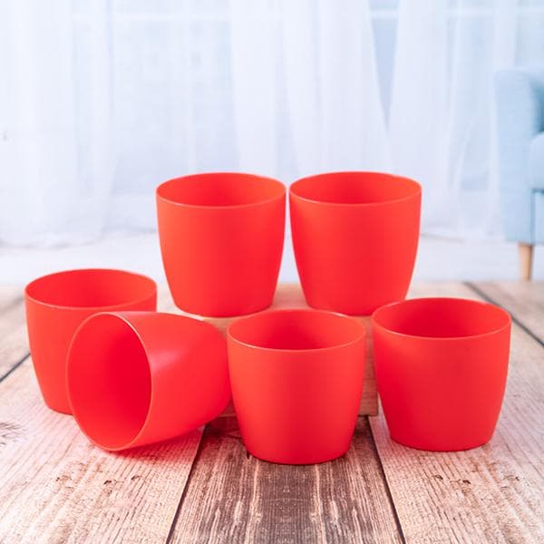 4.5 inch (11 cm) Ronda No. 1110 Round Plastic Planter - Image 3