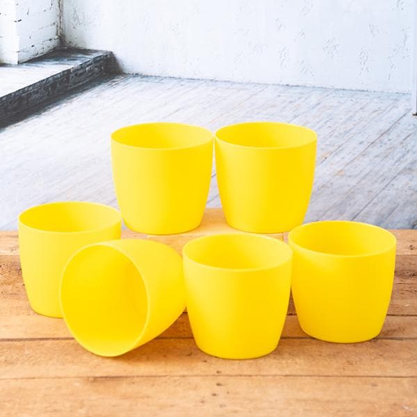 4.5 inch (11 cm) Ronda No. 1110 Round Plastic Planter - Image 5