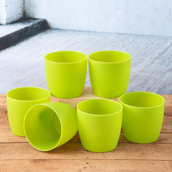 4.5 inch (11 cm) Ronda No. 1110 Round Plastic Planter - Image 7