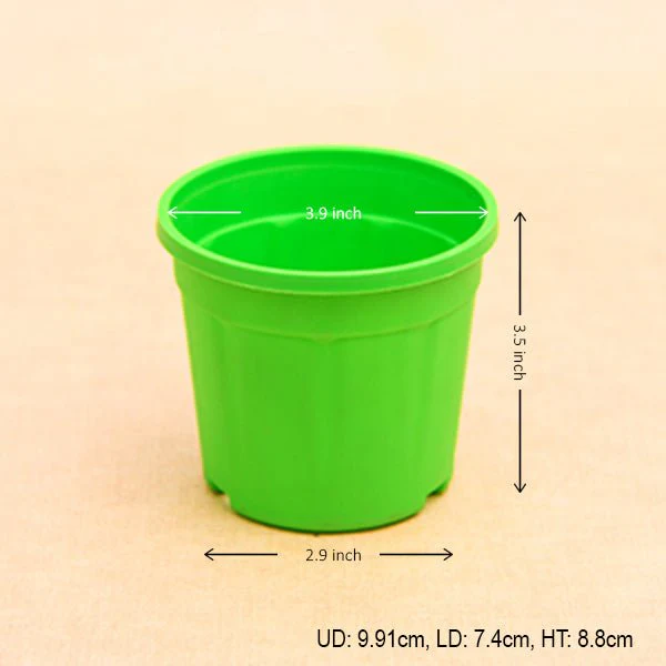 4 inch (10 cm) Grower Round Plastic Pot - Image 14