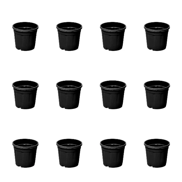 4 inch (10 cm) Grower Round Plastic Pot - Image 34