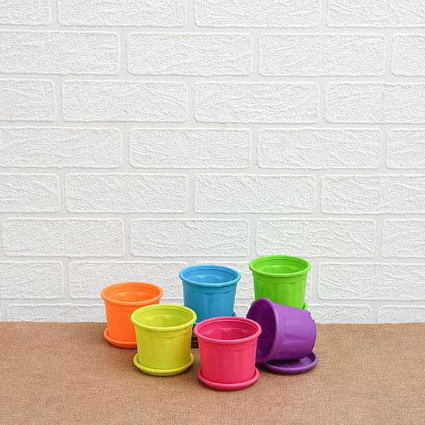 4 inch (10 cm) Grower Round Plastic Pot - Image 49