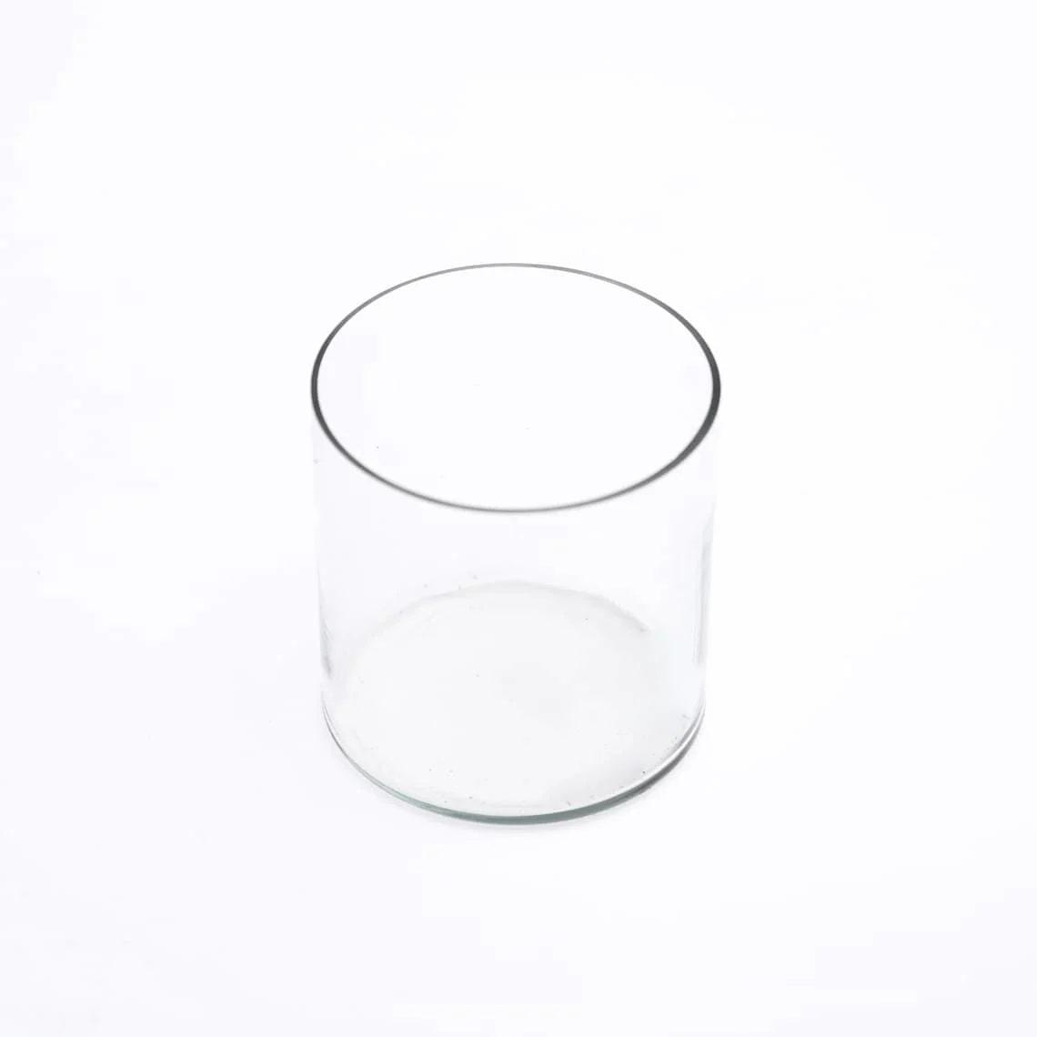 4 inch (10 cm) Cylindrical Glass Vase - Image 3