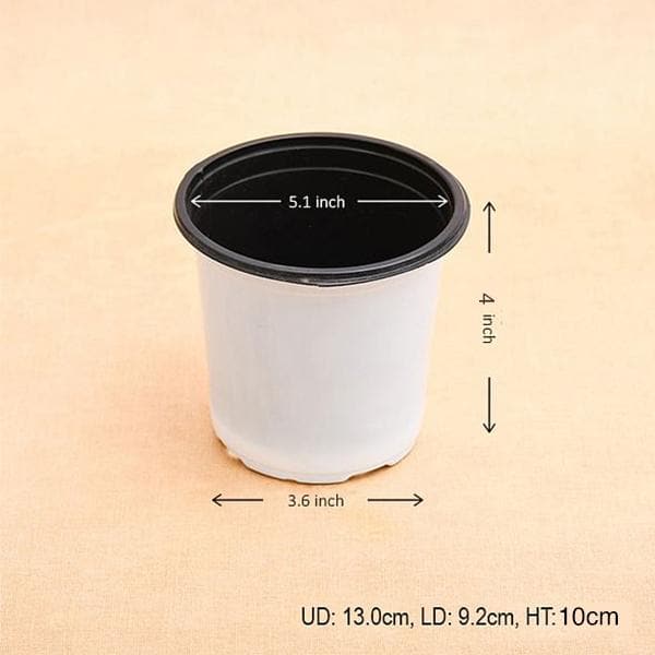 5.1 inch (13 cm) Round Plastic Thermoform Pot - Image 5