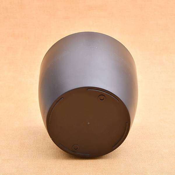 5.3 inch (13 cm) Ronda No. 1412 Round Plastic Planter (Coffee Color) (set of 6) - Image 3