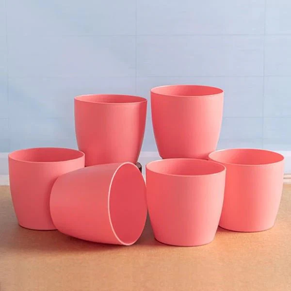 5.7 inch (14 cm) Ronda No.14.5 Round Plastic Planter - Image 11