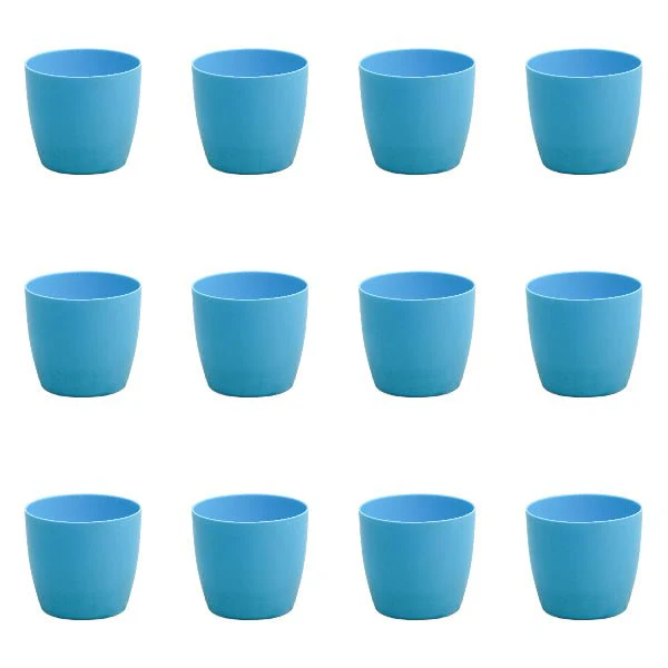 5.7 inch (14 cm) Ronda No.14.5 Round Plastic Planter - Image 19