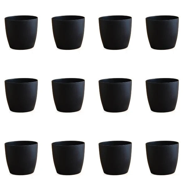 5.7 inch (14 cm) Ronda No.14.5 Round Plastic Planter - Image 21