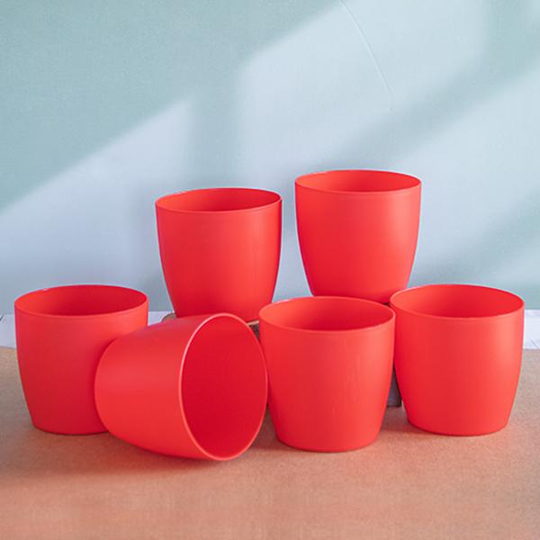 5.7 inch (14 cm) Ronda No.14.5 Round Plastic Planter - Image 3