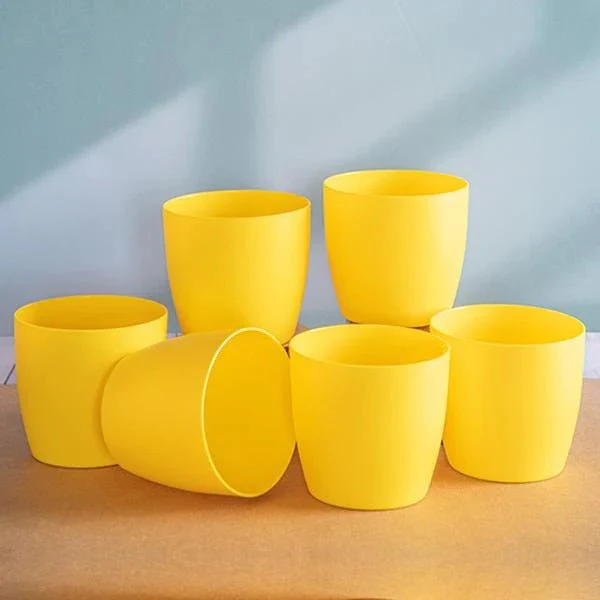 5.7 inch (14 cm) Ronda No.14.5 Round Plastic Planter - Image 5