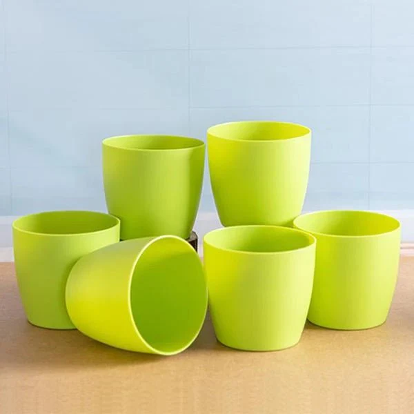 5.7 inch (14 cm) Ronda No.14.5 Round Plastic Planter - Image 7