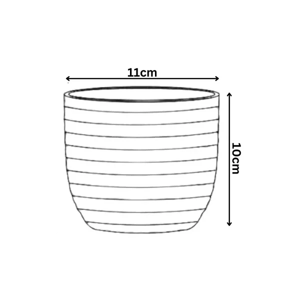 5.7 inch (14 cm) Verona Eco Pot - Image 3