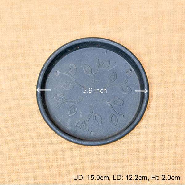 5 inch (13 cm) Grower Round Plastic Pot - Image 3
