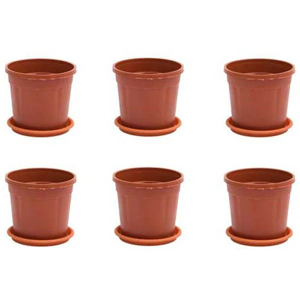 5 inch (13 cm) Grower Round Plastic Pot - Image 5
