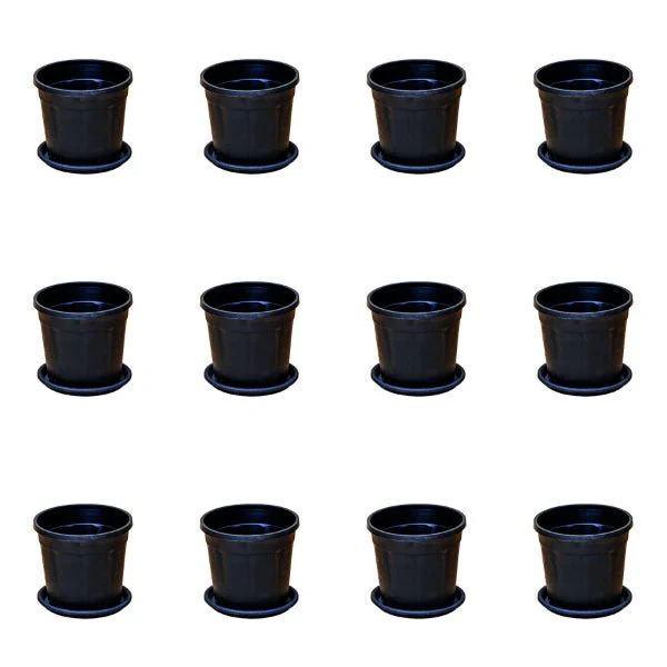 5 inch (13 cm) Grower Round Plastic Pot - Image 9