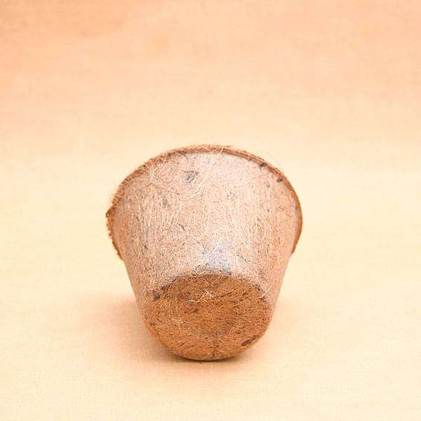 7 inch (17.8 cm) XL Coco Round Pot (Brown) (set of 6) - Image 3