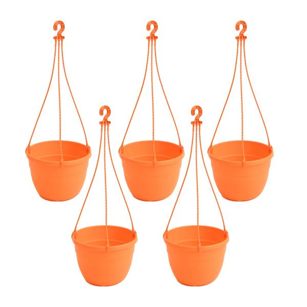 7.1 inch (18 cm) Corsica No. 18 Hanging Round Plastic Pot - Image 11