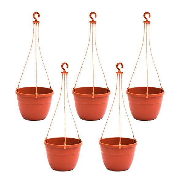 7.1 inch (18 cm) Corsica No. 18 Hanging Round Plastic Pot - Image 15