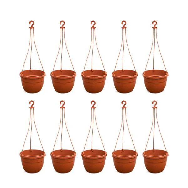 7.1 inch (18 cm) Corsica No. 18 Hanging Round Plastic Pot - Image 24