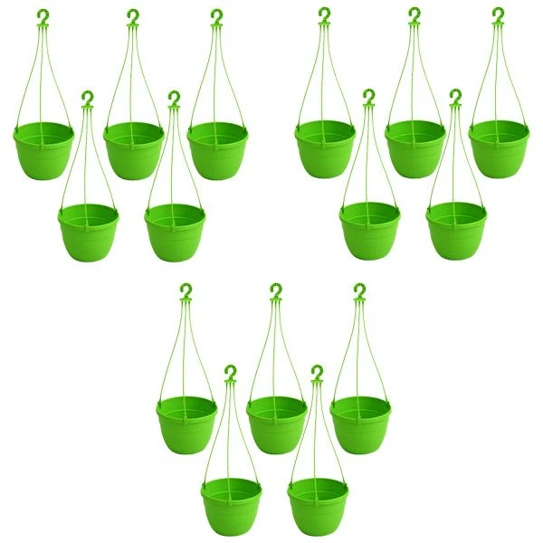 7.1 inch (18 cm) Corsica No. 18 Hanging Round Plastic Pot - Image 28