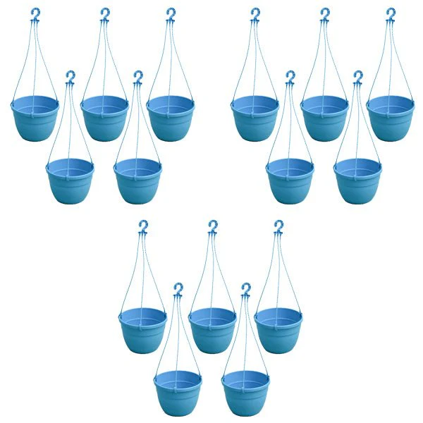 7.1 inch (18 cm) Corsica No. 18 Hanging Round Plastic Pot - Image 29