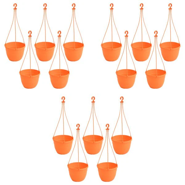 7.1 inch (18 cm) Corsica No. 18 Hanging Round Plastic Pot - Image 30