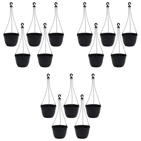 7.1 inch (18 cm) Corsica No. 18 Hanging Round Plastic Pot - Image 31