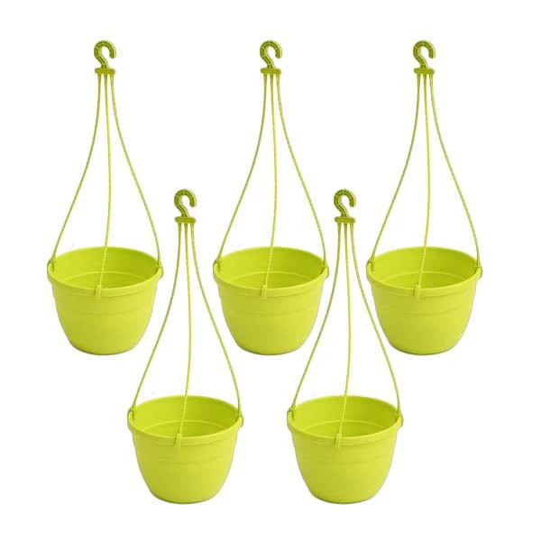 7.1 inch (18 cm) Corsica No. 18 Hanging Round Plastic Pot - Image 5