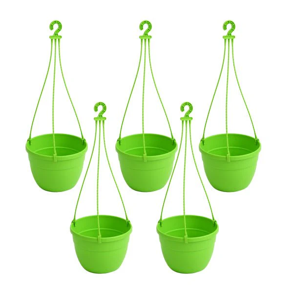 7.1 inch (18 cm) Corsica No. 18 Hanging Round Plastic Pot - Image 7