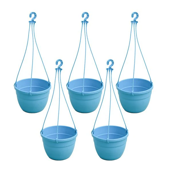 7.1 inch (18 cm) Corsica No. 18 Hanging Round Plastic Pot - Image 9