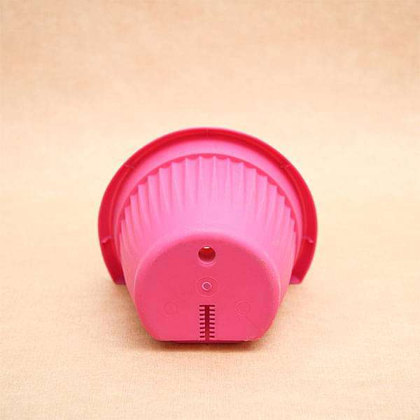 7.9 inch (20 cm) Bello Railing D Shape plastic Planter (Dark Pink) (set of 6) - Image 4