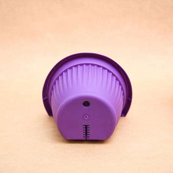 7.9 inch (20 cm) Bello Wall Mounted D Shape plastic Planter (Violet) (set of 6) - Image 4