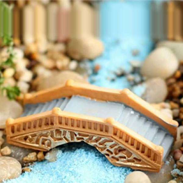 Bridge plastic miniature garden toy - 1 Piece