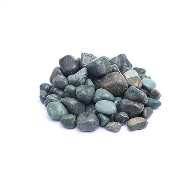 Garden Pebbles (Aqua Green Color, Medium) - 1 kg - Image 2