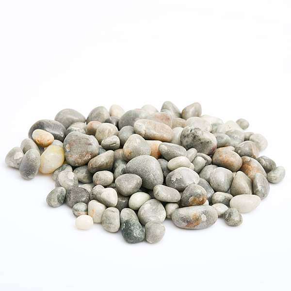 Garden Pebbles (Grey, Small) - 1 kg - Image 2