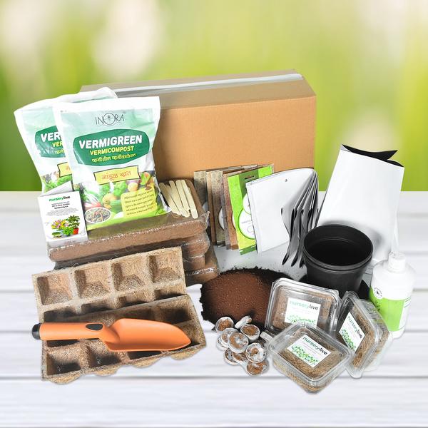 Gardening Made Easy with All-in-One Jumbo Gardening Kit