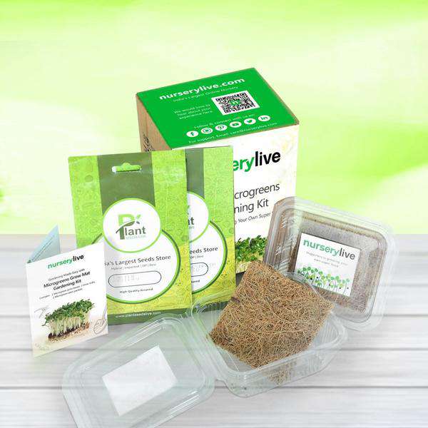 Gardening Made Easy with Microgreens Grow Mat Gardening Kit - Corporate Gift (Set of 30)