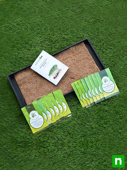 Gardening Made Easy with Microgreens Tray and Grow Mats - Image 2