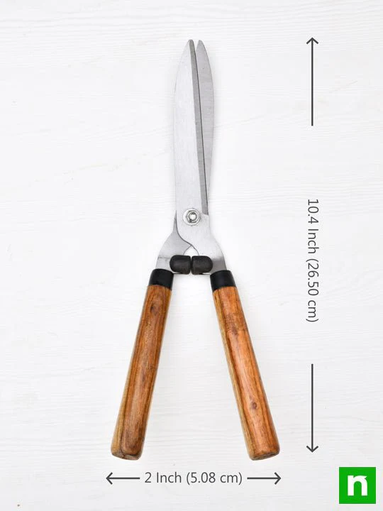 Hedge Shear with Wooden Handle No. MMI-78 - Gardening Tool - Image 2