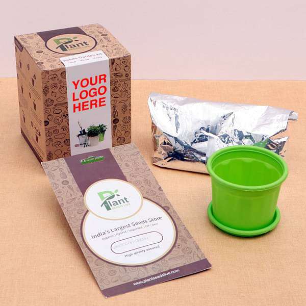 Pleasant Vinca Seeds Garden Kit - Corporate Gift (set of 30) - Image 3