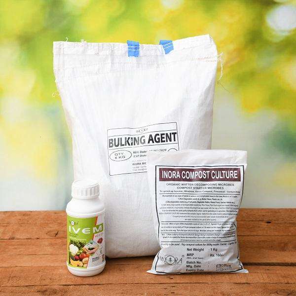 Refill Pack for Home Compost Kit (For Family of 2)